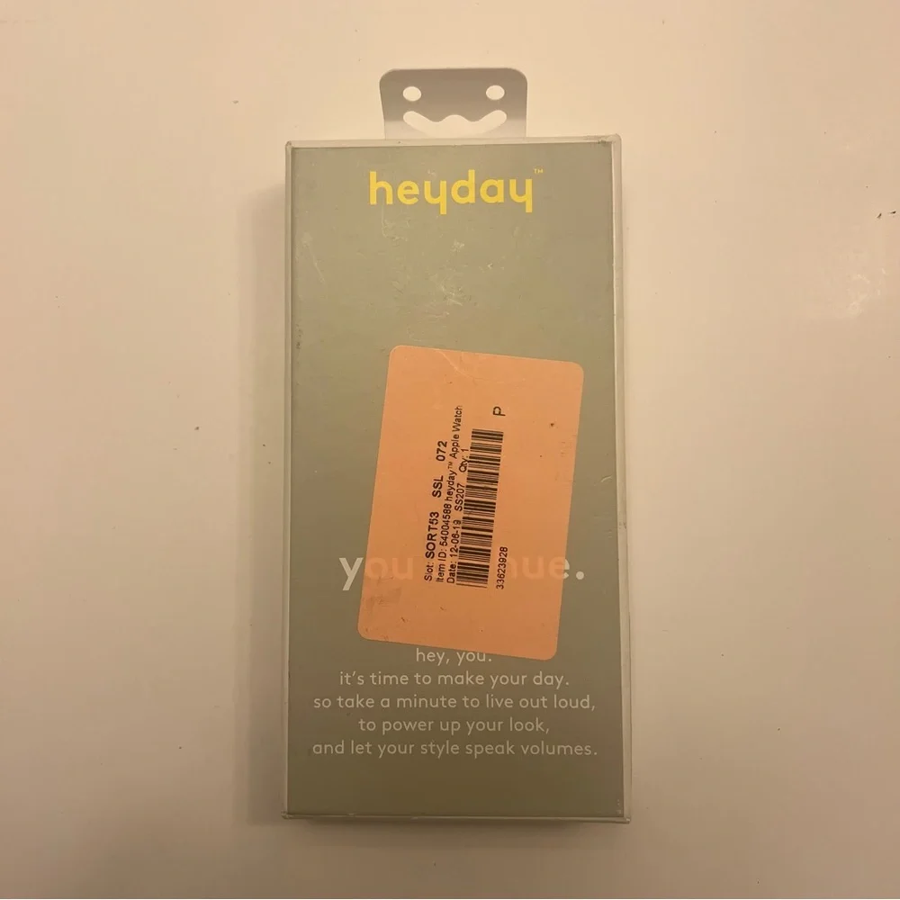 Apple Watch Band (brand new sealed, pink and white)‎